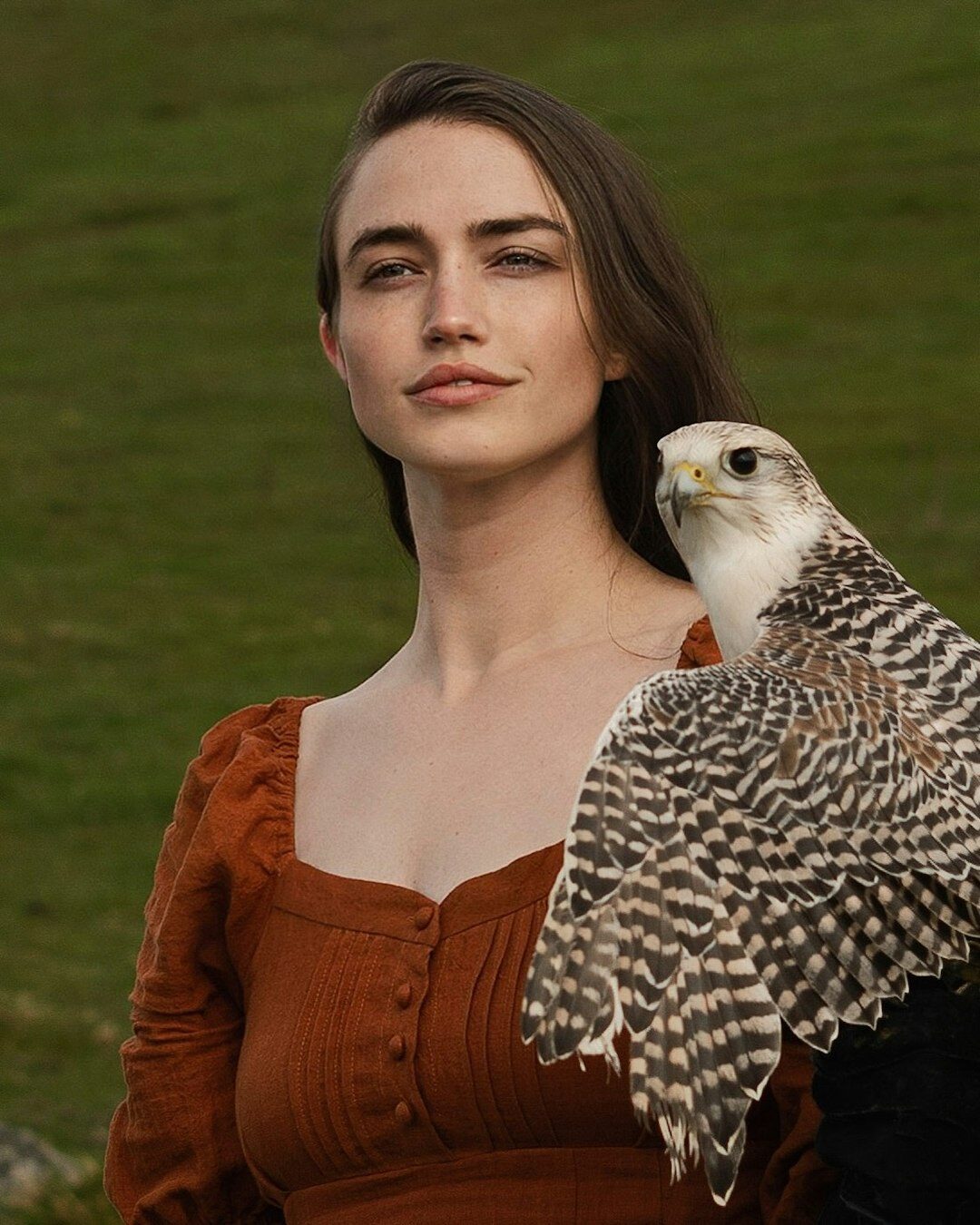 Portrait of a young British female broadcast graduate
